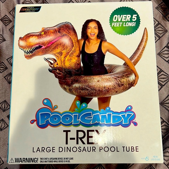 T-Rex Pool Candy Latge Dinosaur Pool Tube - Picture 1 of 6